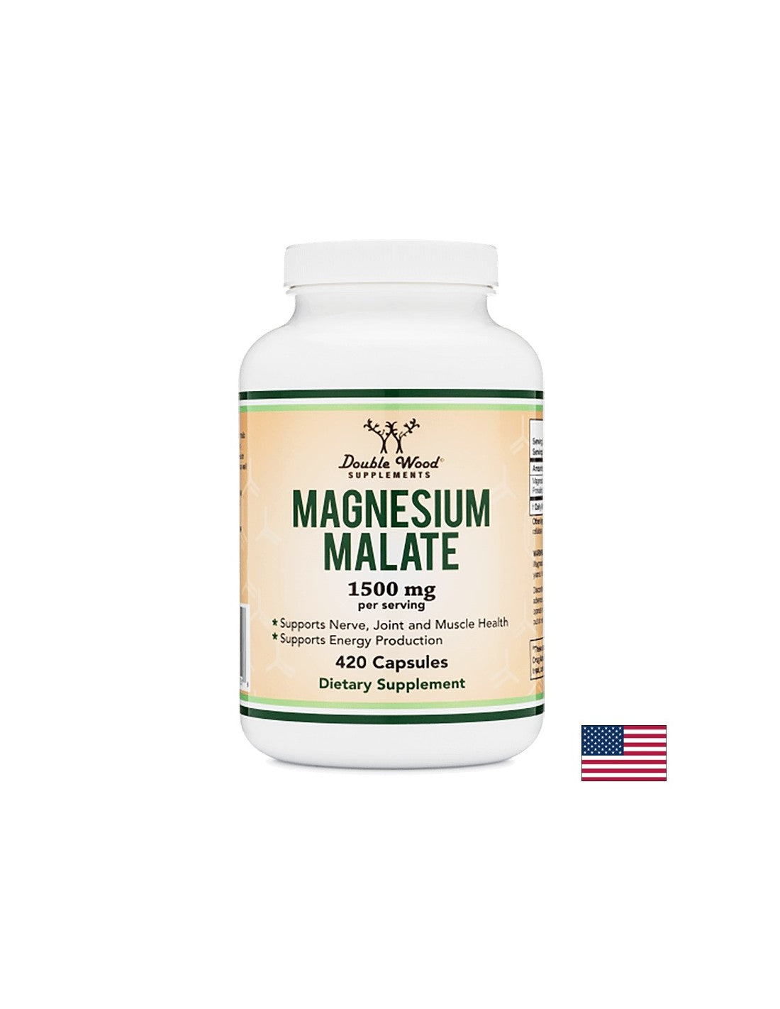 Magnesium malate / Магнезий малат, 420 капсули