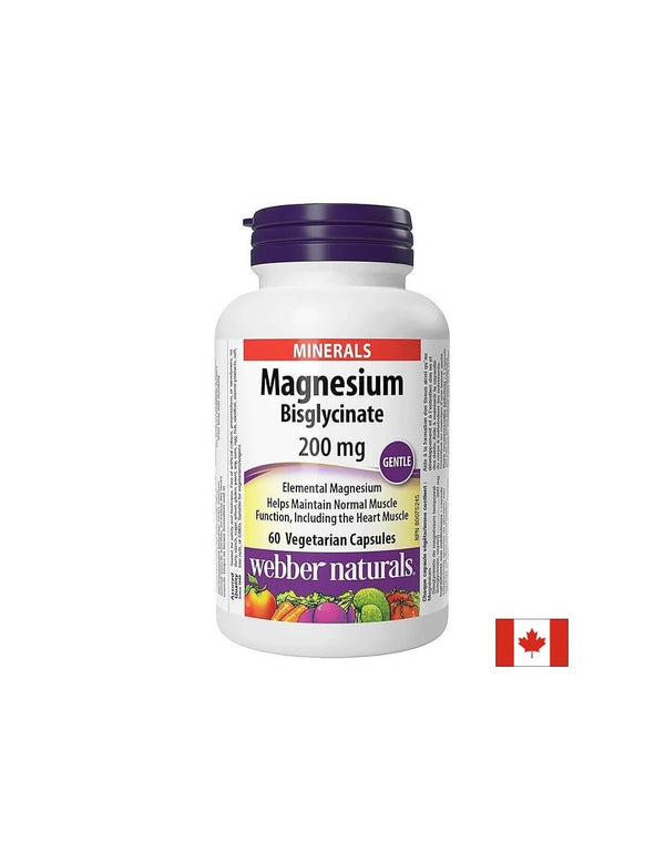 Magnesium Bisglycinate / Магнезий (бисглицинат) 200mg 60 капсули