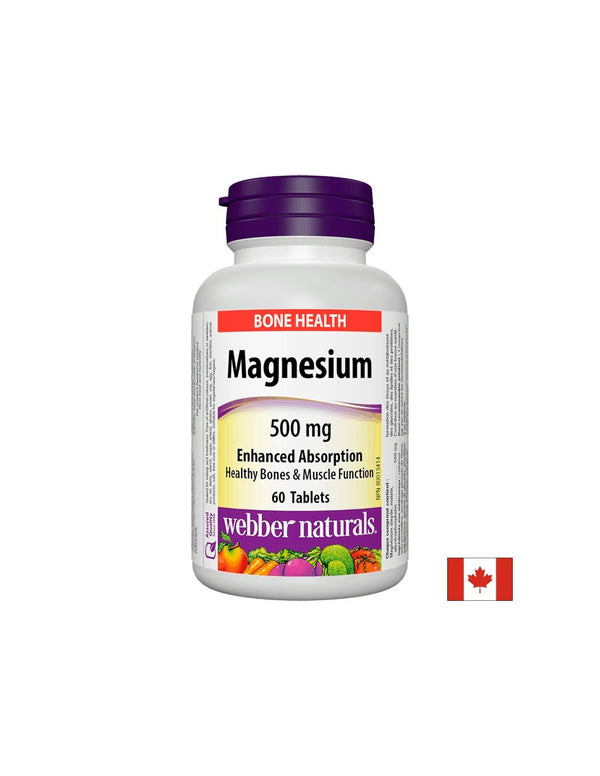 Magnesium / Магнезий 500mg 60 таблетки с оптимална абсорбция