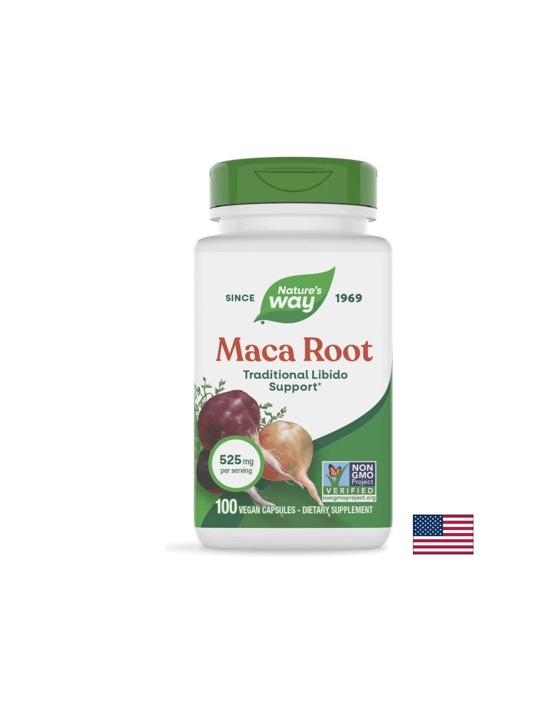 Maca Root / Мака (корен) 525mg 100 капсули