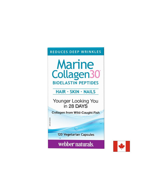 Marine Collagen30 Bioelastin peptides - Морски колаген с био еластинови пептиди, 120 капсули