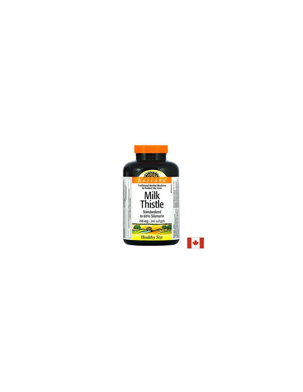 Milk Thistle / Бял трън Holista150mg, 240 софтгел капсули