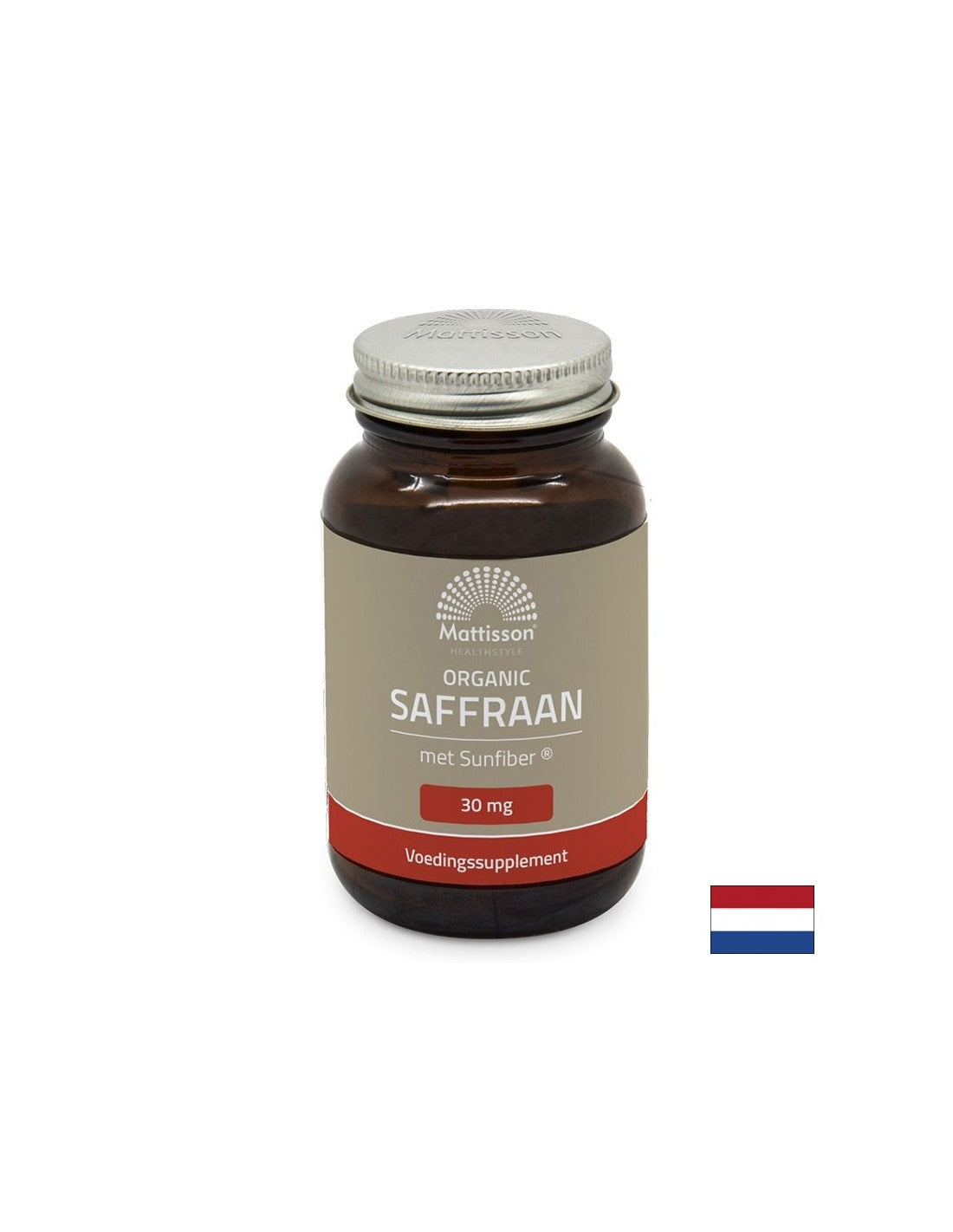 Мозъчна функция - Шафран Organic - Sunfiber, 30mg 60 капсули