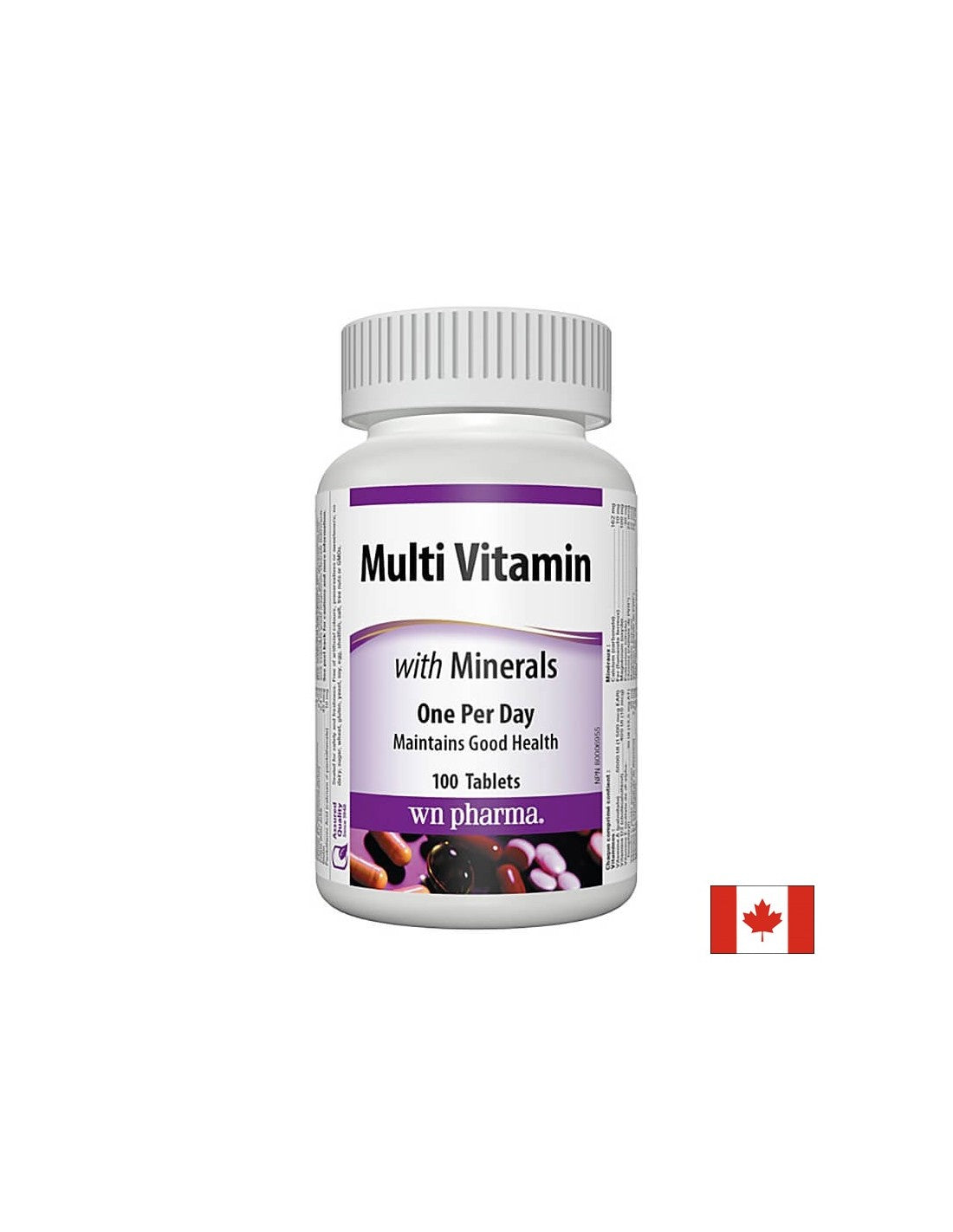 Multi Vitamin with Minerals - Мултивитамини + минерали, 100 таблетки