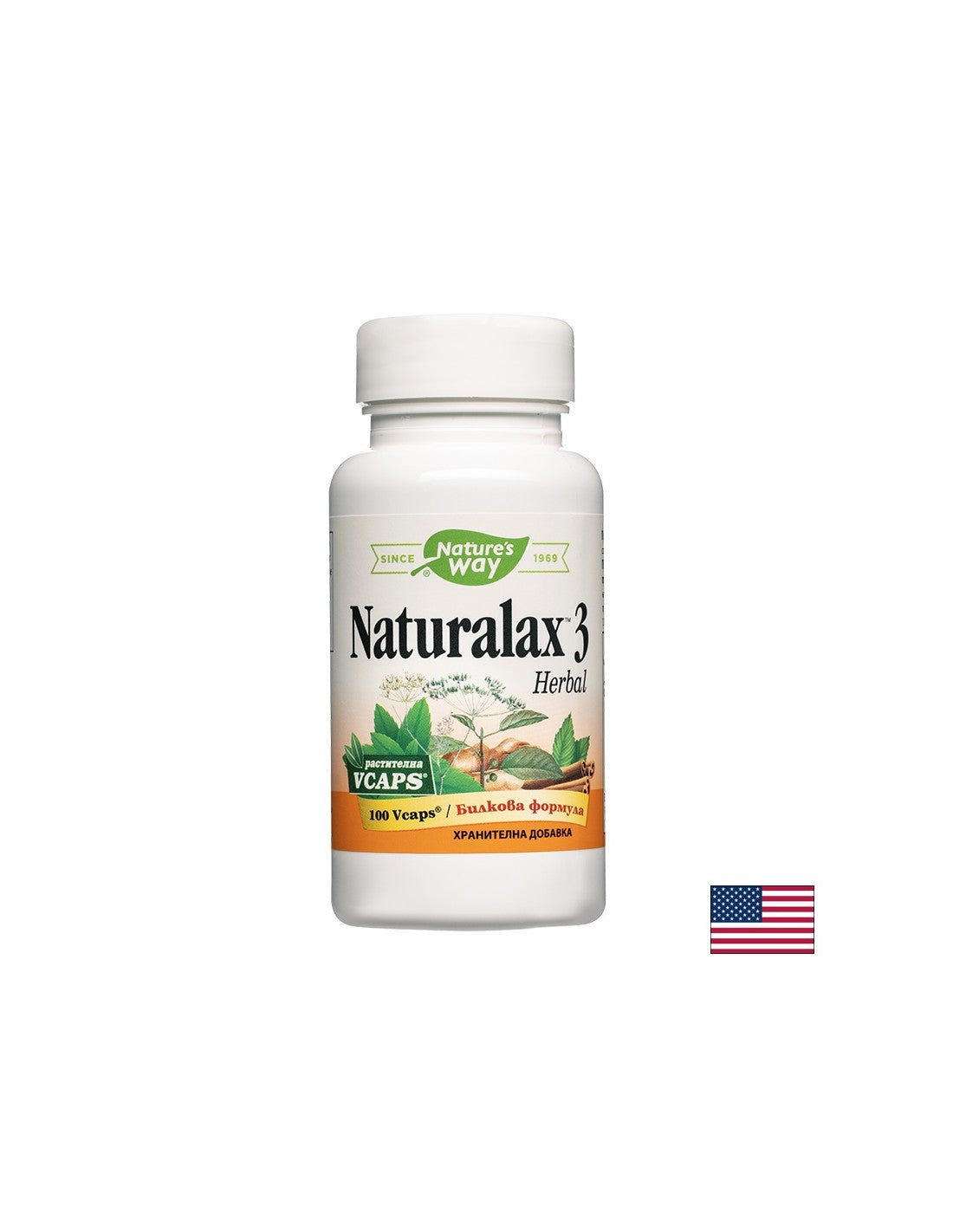 Naturala 3 Herbal / Натуралакс 3 Билкова формула, 100 V капсули