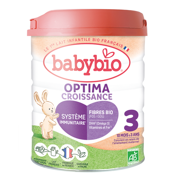 Babybio Optima 3 Croissance мляко 800г