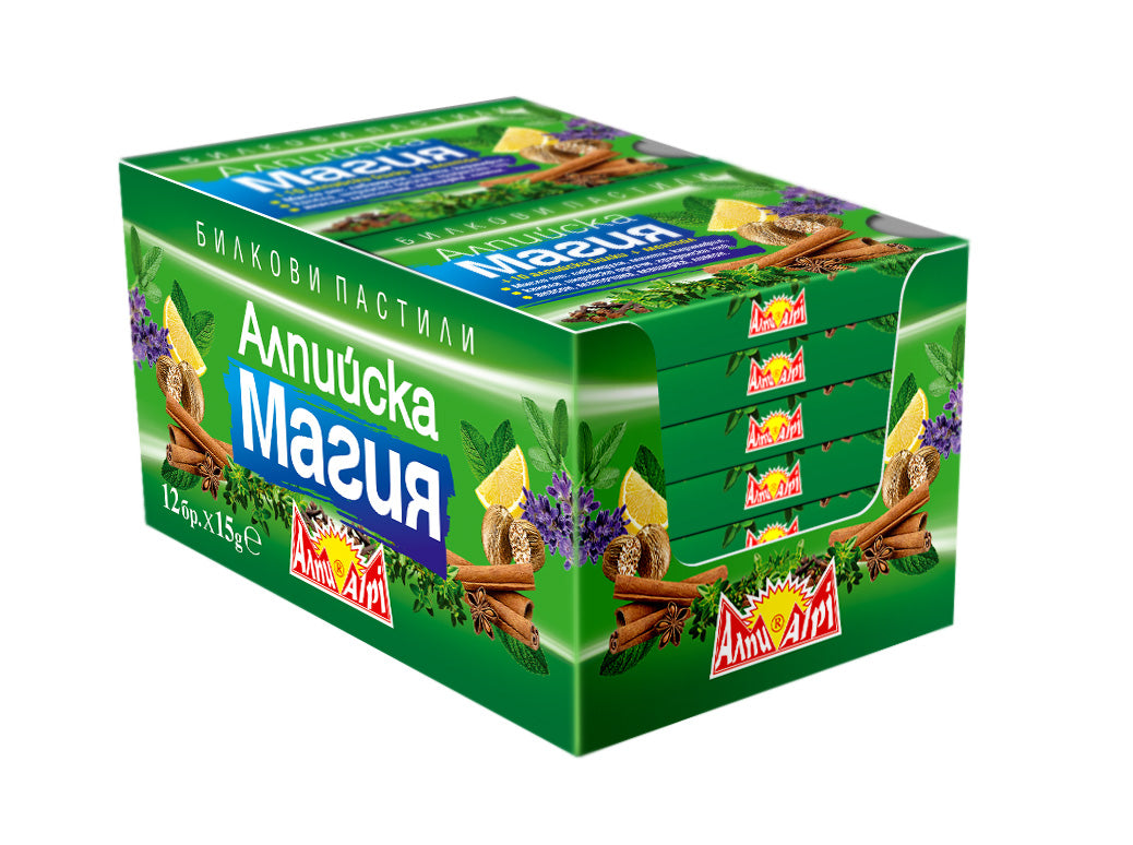 ПАСТИЛИ АЛПИЙСКА МАГИЯ 15Г