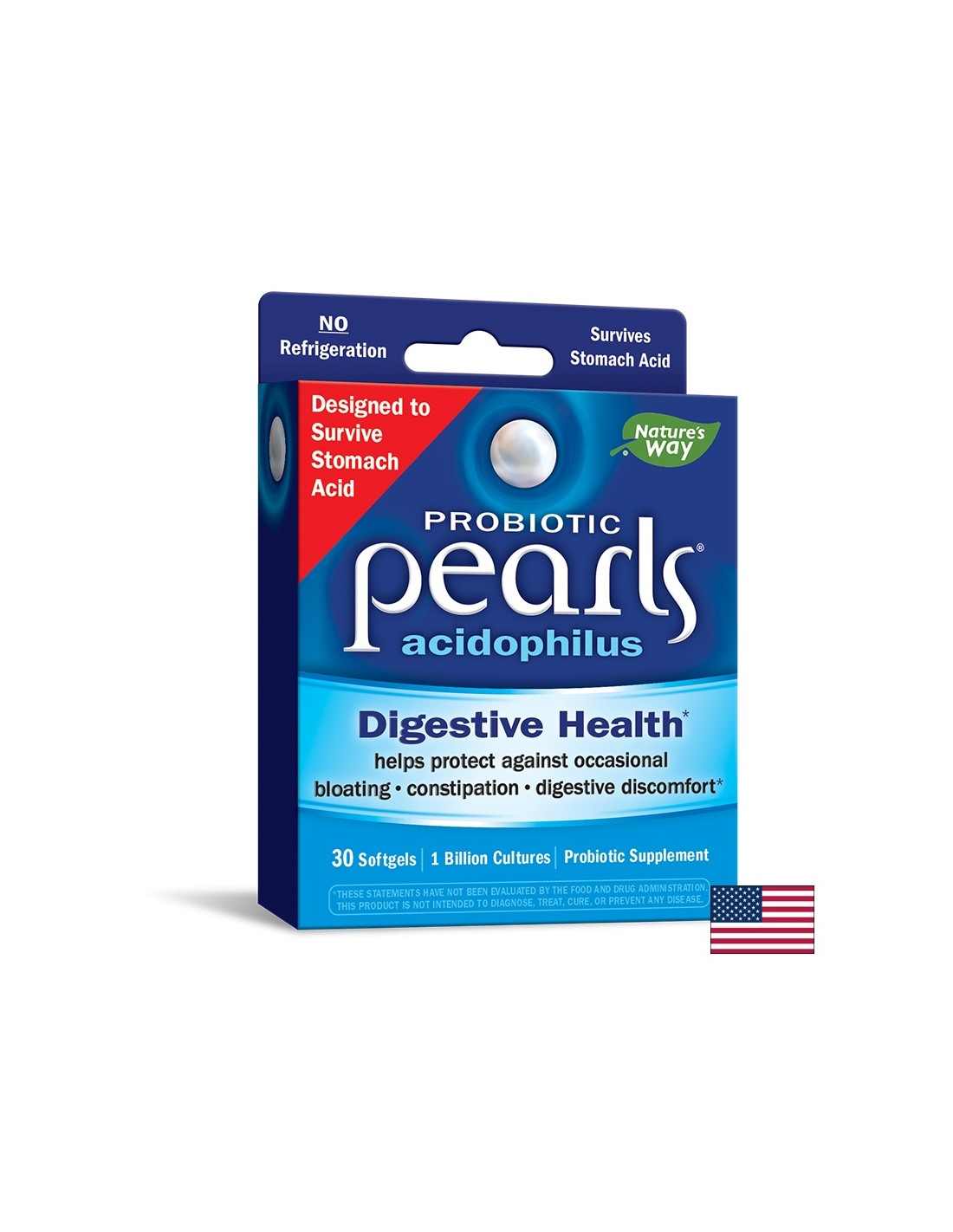 Pearls Probiotic / Пърлс Пробиотик, 1 млрд. активни пробиотици 30 софтгел капсули