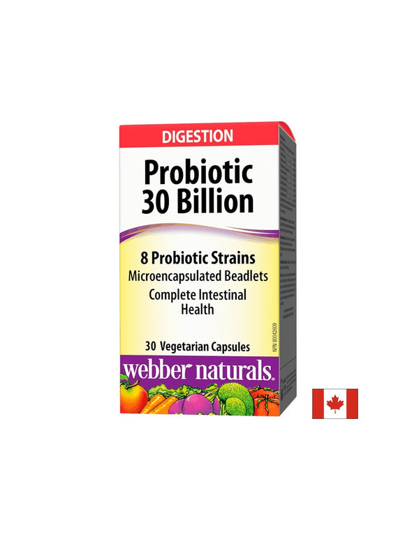 Probiotic 30 billion / 8 Probiotic Strains / Пробиотик, 30 млрд. активни пробиотици, 8 пробиотични щама, 30 капсули