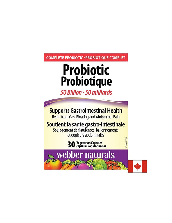Probiotic 50 Billion - Пробиотик 50 млрд. активни пробиотици, 10 щама, 30 капсули