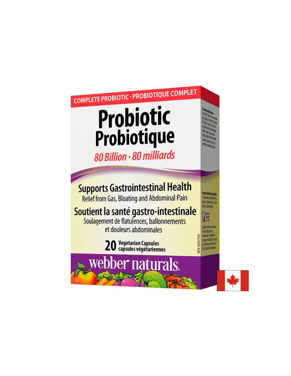 Probiotic 80 billion / Пробиотик, 80 млрд. активни пробиотици, 20 капсули
