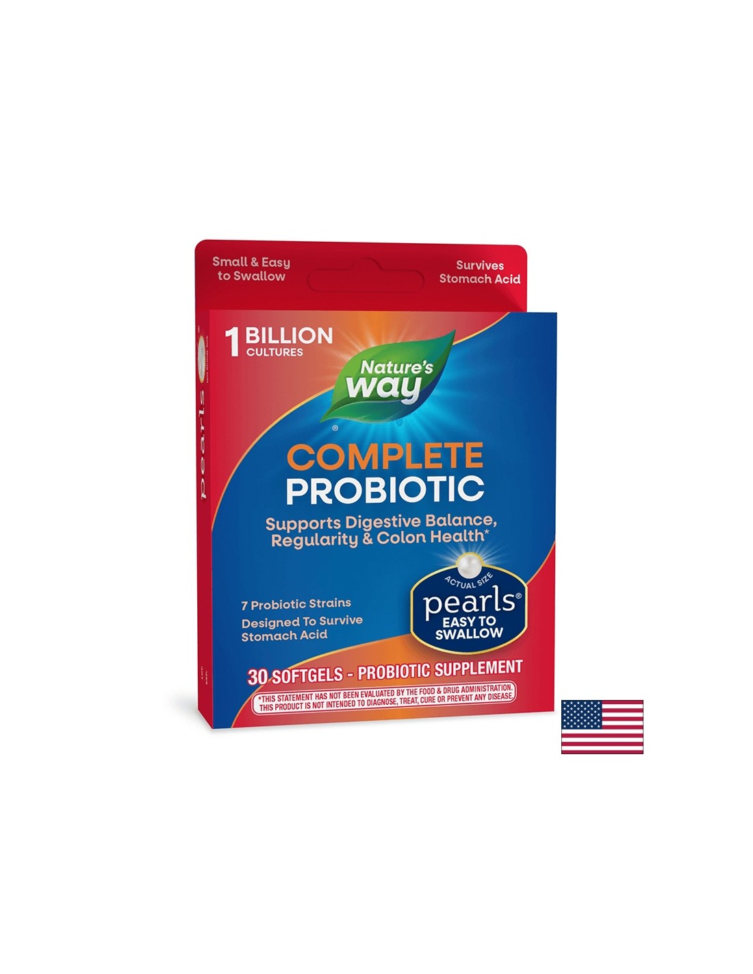Probiotic Pearls Complete Digestive Health / Пробиотик за добро храносмилане, 30 софтгел капсули
