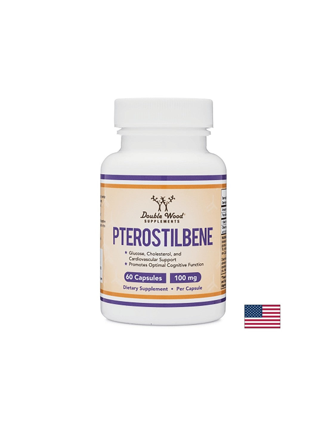 Pterostilbene / Птеростилбен, 100mg, 60 капсули