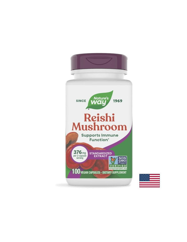 Reishi Mushroom / Рейши 188mg 100 капсули
