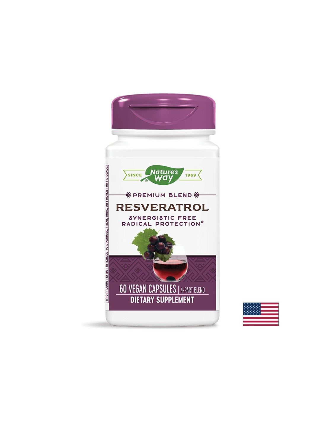 Resveratrol - Ресвератрол, 60 капсули