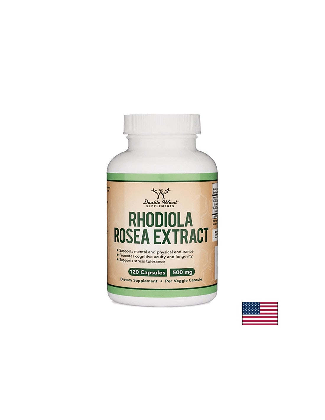 Rhodiola Rosea Extract - Златен корен екстракт, 120 капсули