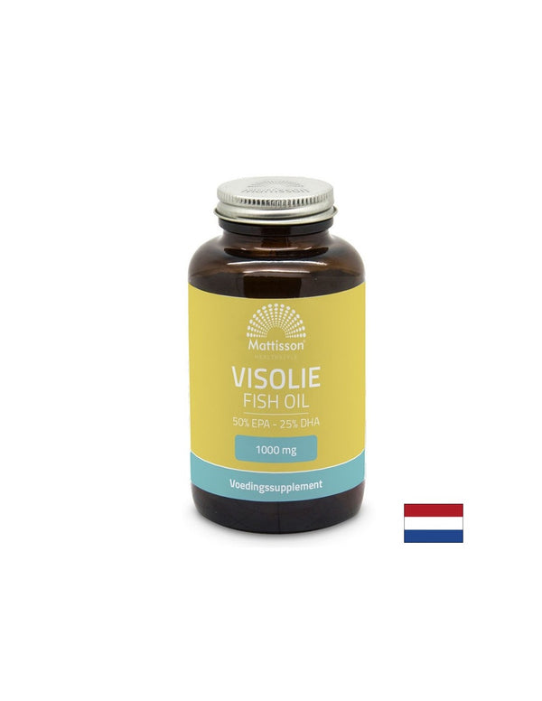 Рибено масло 1000mg - EPA 455mg / DHA 230mg, 60 капсули