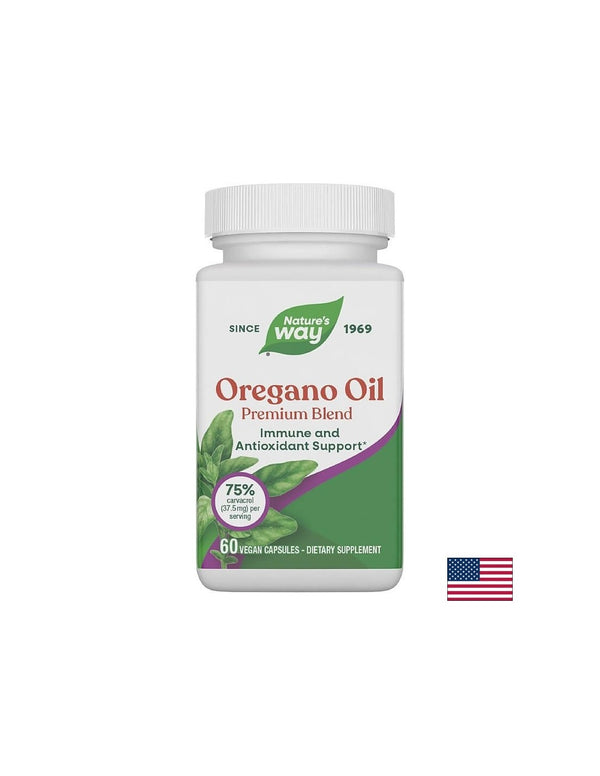 Oregano Oil 75-85% Carvacrol / Риган масло 60 капсули