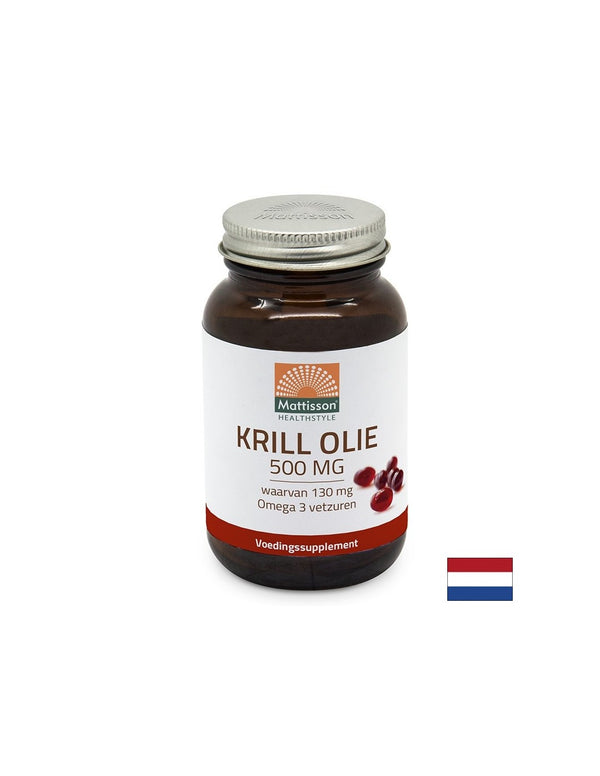 Сърдечно-съдова и нервна система - Крил (масло), 500mg 60 капсули