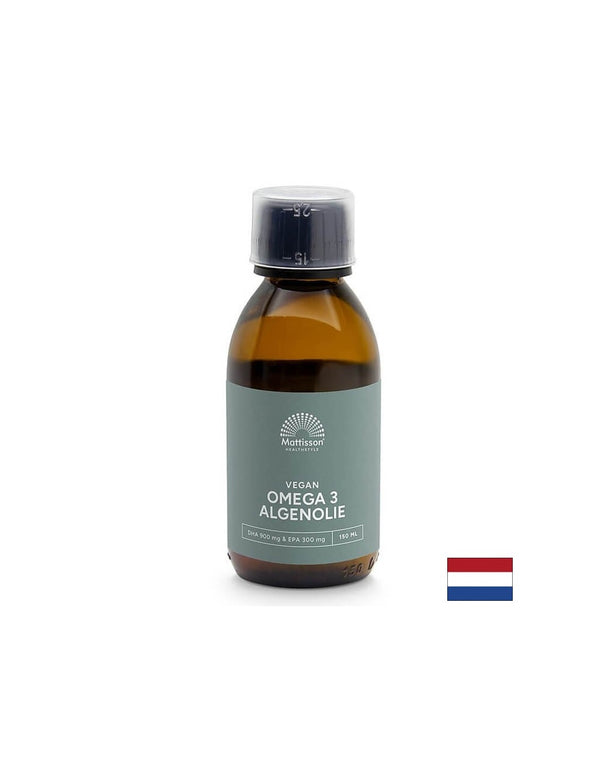Сърдечно-съдова и нервна система - Веган Омега-3 Algenolie, 150ml