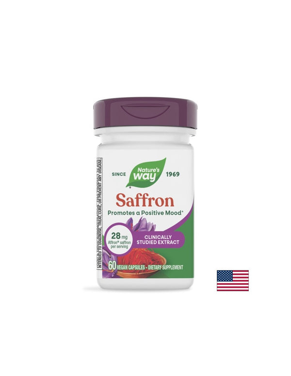 Шафран Affron При тревожност и понижено настроение 28mg, 60 веган капсули