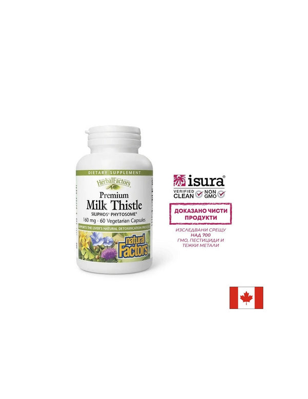 Siliphos Phytosome / Силифос Бял трън 160mg 60 капсули