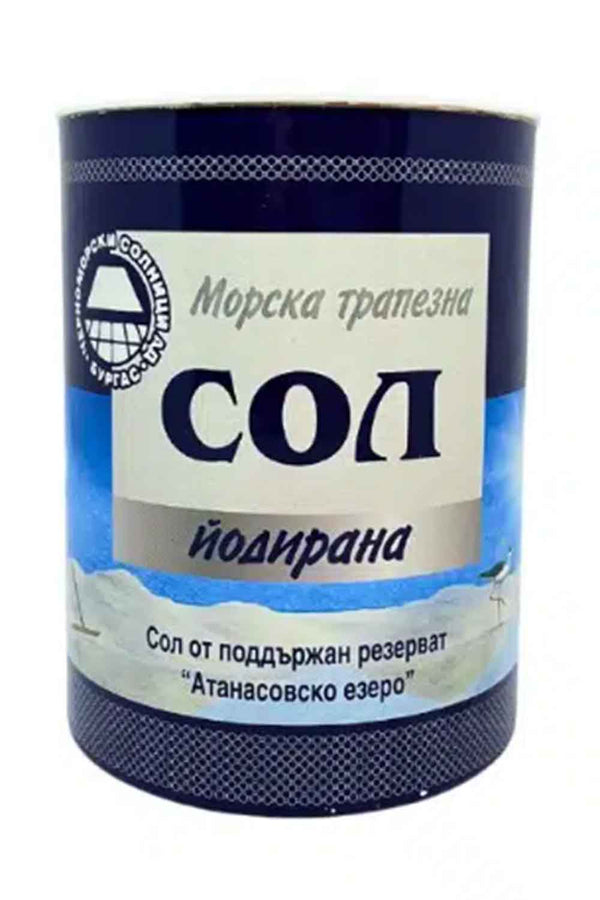 СОЛ ЙОДИРАНА МОРСКА ТРАПЕЗНА 500Г