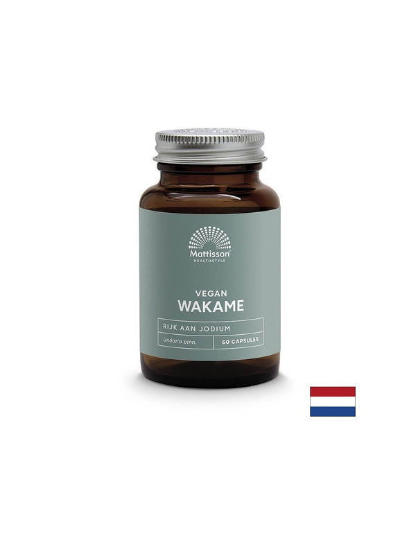 Щитовидна жлеза - Уакаме (водорасли),1000mg 60 капсули
