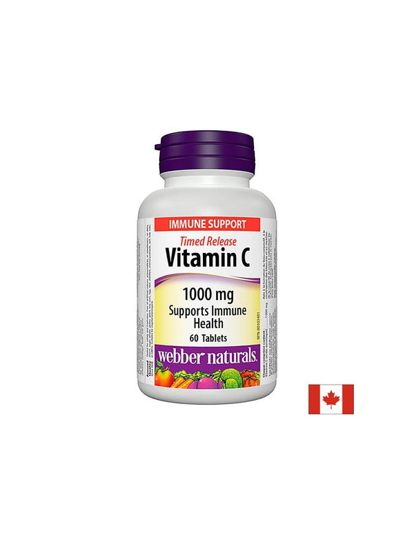 Time Release Vitamin C - Витамин С 1000mg, 60 таблетки с удължено освобождаване