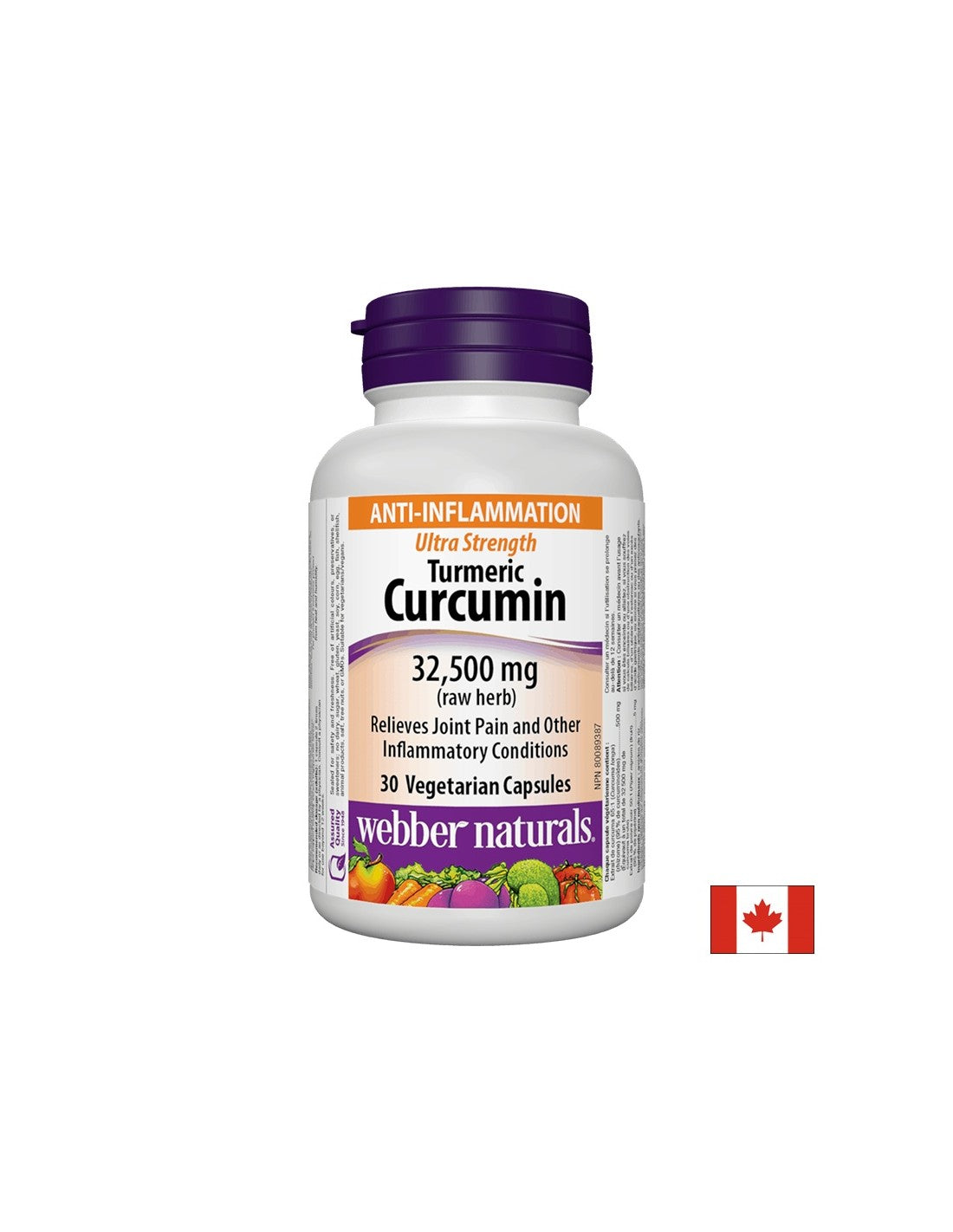 Turmeric Curcumin Ultra Strength / Куркума и черен пипер, 32 500mg, 30 капсули