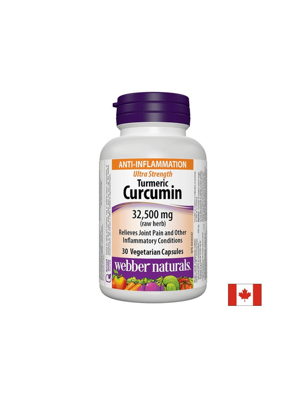 Turmeric Curcumin Ultra Strength / Куркума и черен пипер, 32 500mg, 30 капсули