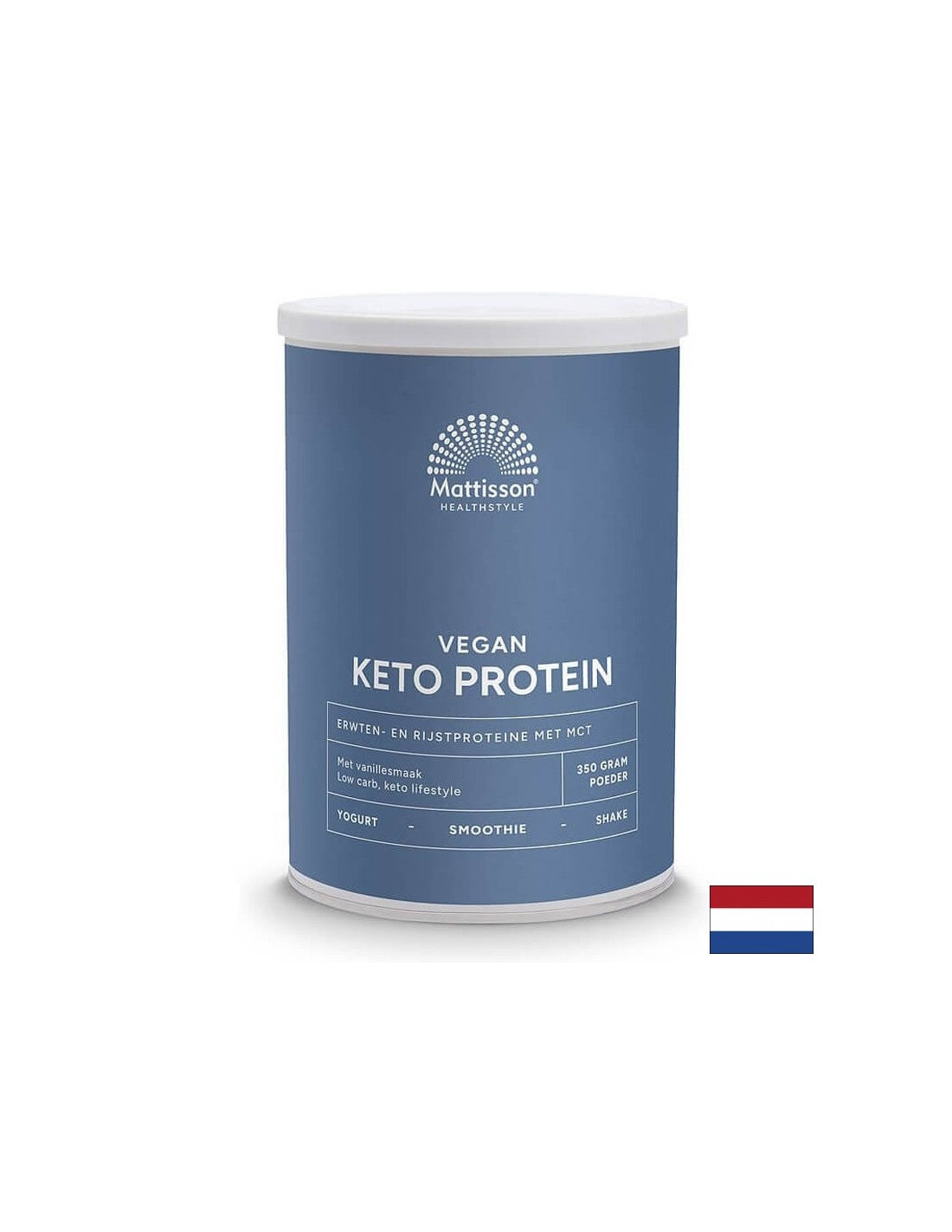 Веган Кето протеинов шейк - грах, ориз, MCT, 350g прах