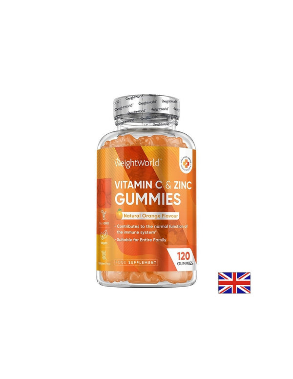 Витамин C 100mg + Цинк 3mg – Имунитет, 120 желирани таблетки