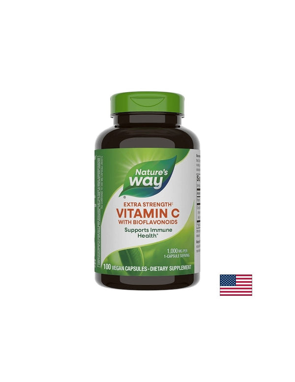 Vitamin C with Bioflavonoids / Витамин С 1000mg & Биофлавоноиди 100 капсули