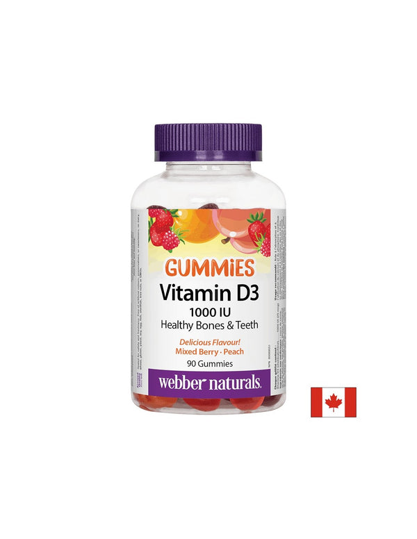 Vitamin D3 Gummies / Витамин D3, 1000IU, 90 желирани таблетки