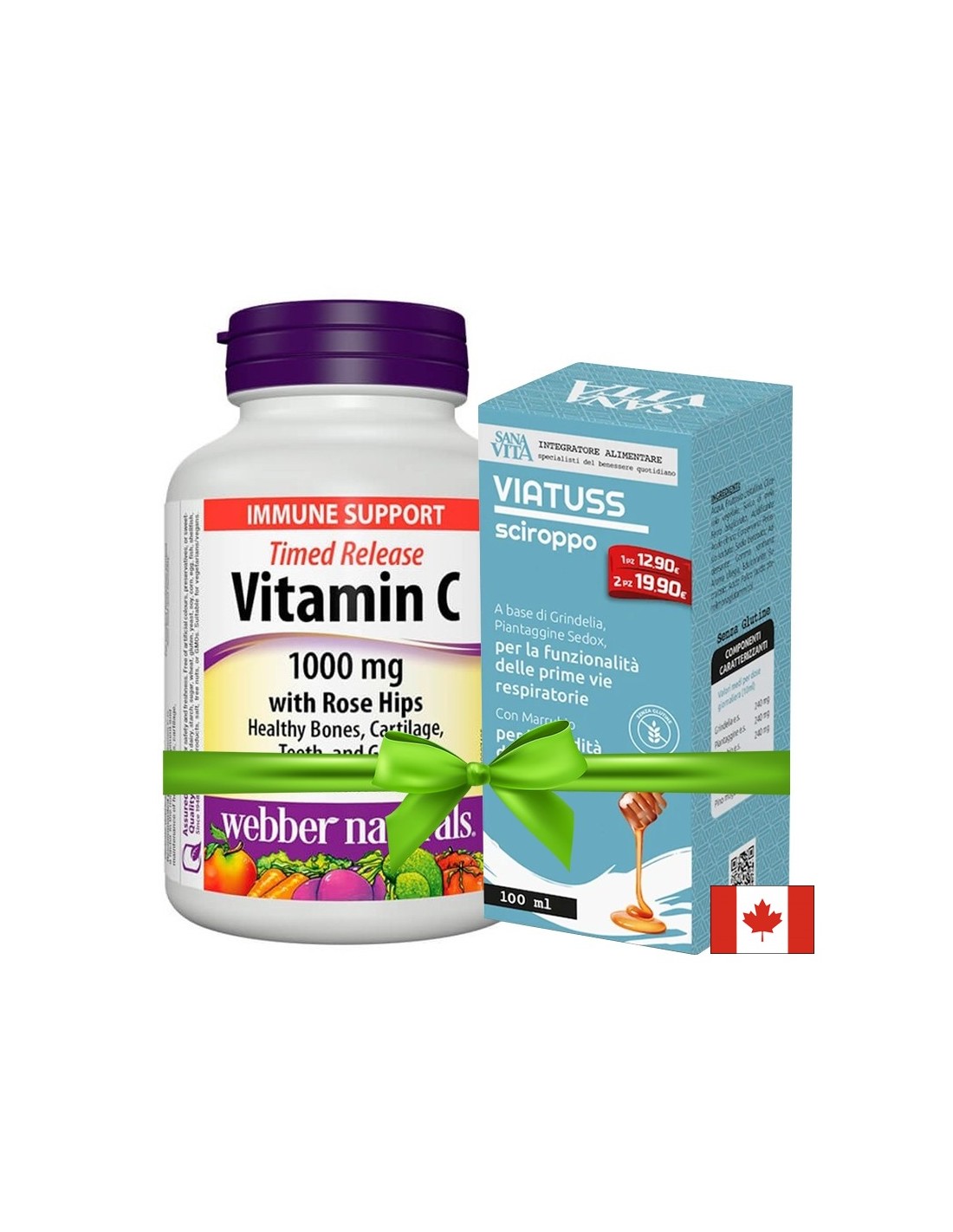 Витамин С и шипка 150 таблетки + подарък билков сироп против кашлица 150ml