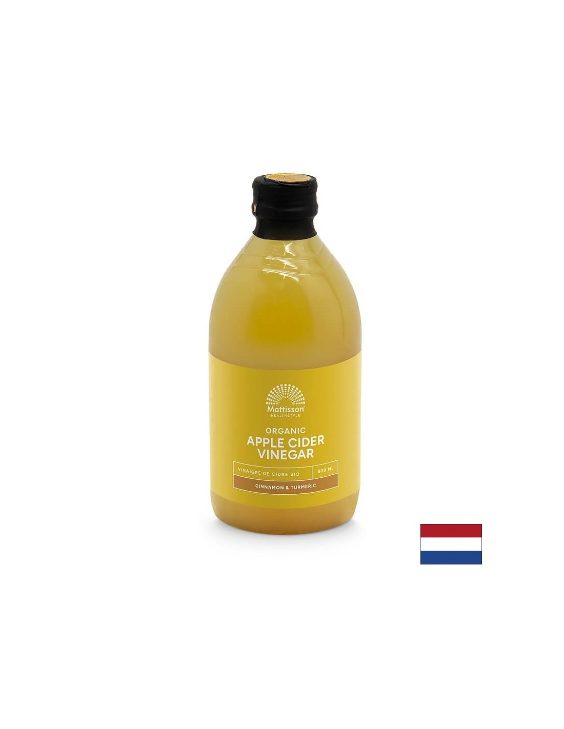 Ябълков оцет с канела и куркума Органик, 500ml